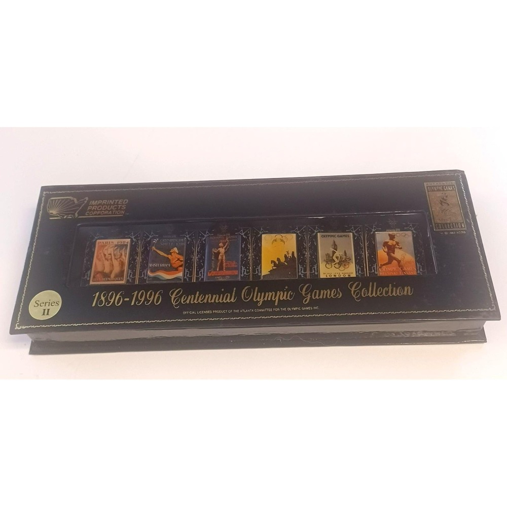 1996 Atlanta Olympics Centennial Collection Series II 6 Pin Set Imprinted Prod.